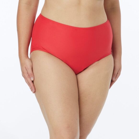 NWT Coco Reef | Women's Classic Solids High Esteem Bikini Bottoms Papaya S - Picture 1 of 13